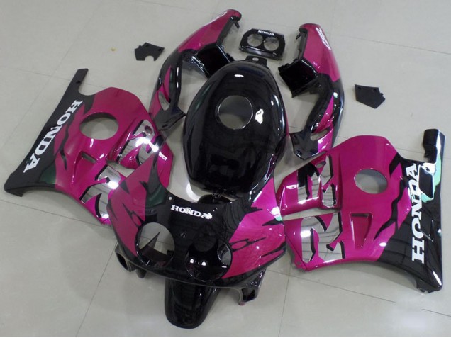 1991-1998 Pink Black Honda CBR250RR MC22 Motor Fairings for Sale