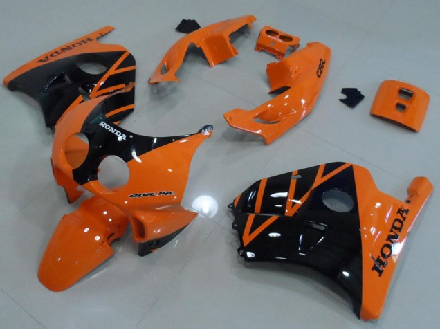 1991-1998 Orange Black Honda CBR250RR MC22 Motorcycle Fairings Kit for Sale