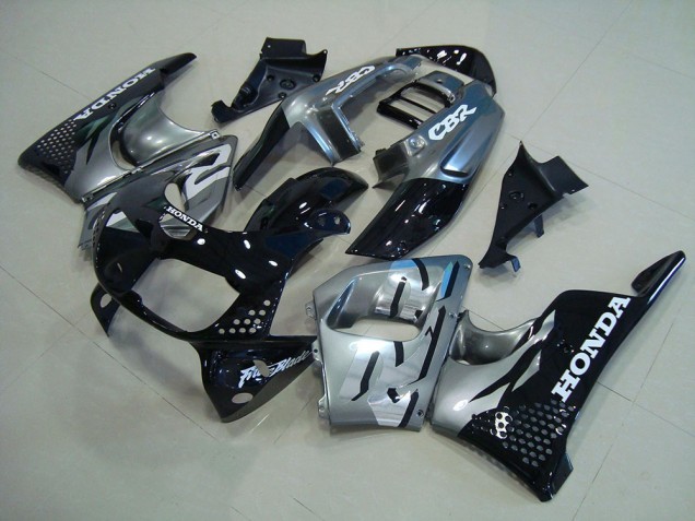 1996-1997 Black Silver Honda CBR900RR 893 Motorbike Fairing for Sale