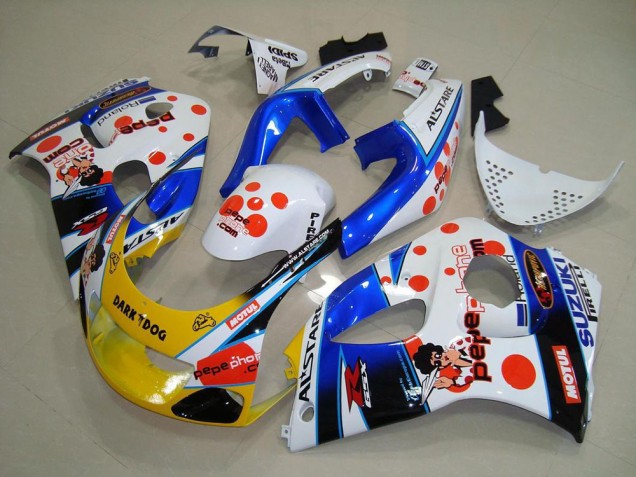 1996-2000 Pepe Phone Suzuki GSXR 600 Motorcylce Fairings for Sale