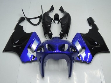 1996-2003 Blue and Black Kawasaki ZX7R Replacement Fairings for Sale