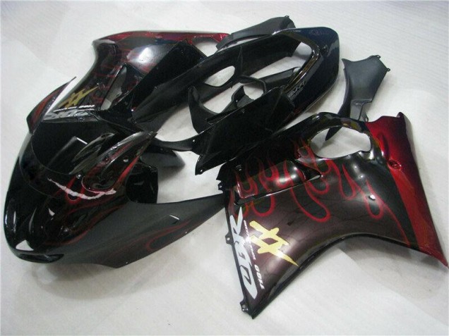 1996-2007 Red Flame Honda CBR1100XX Motor Fairings for Sale