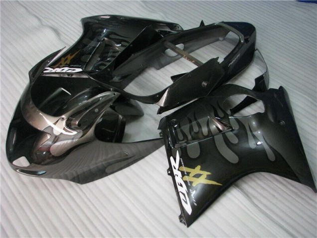 1996-2007 Black Honda CBR1100XX Motorcycle Fairings Kit for Sale