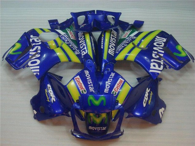 1995-1998 Blue Movistar Castrol Honda CBR600 F3 Motor Bike Fairings for Sale