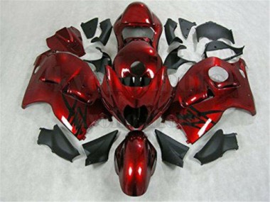 1996-2007 Red Black Suzuki GSXR 1300 Hayabusa Motorcycle Fairing for Sale