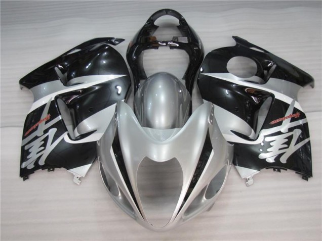 1996-2007 Silver Black Suzuki GSXR 1300 Hayabusa Motorcycle Fairing Kits for Sale