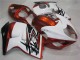 1996-2007 Orange White Black Suzuki GSXR 1300 Hayabusa Bike Fairings for Sale