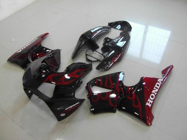 1998-1999 Black Red Honda CBR900RR 919 Motorcycle Fairings Kits for Sale