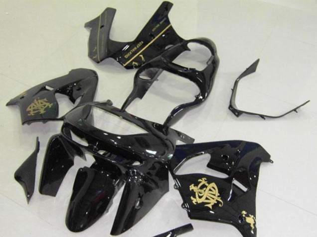 1998-1999 Black Jw Kawasaki ZX9R Bike Fairings for Sale