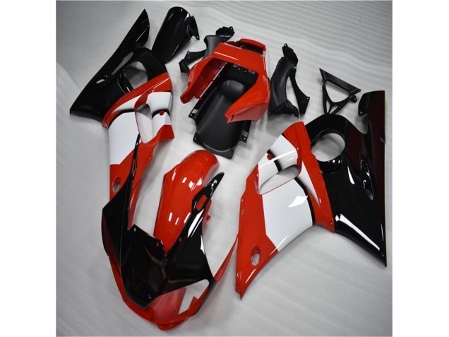 1998-2002 Black White Yamaha YZF R6 Motorbike Fairing for Sale