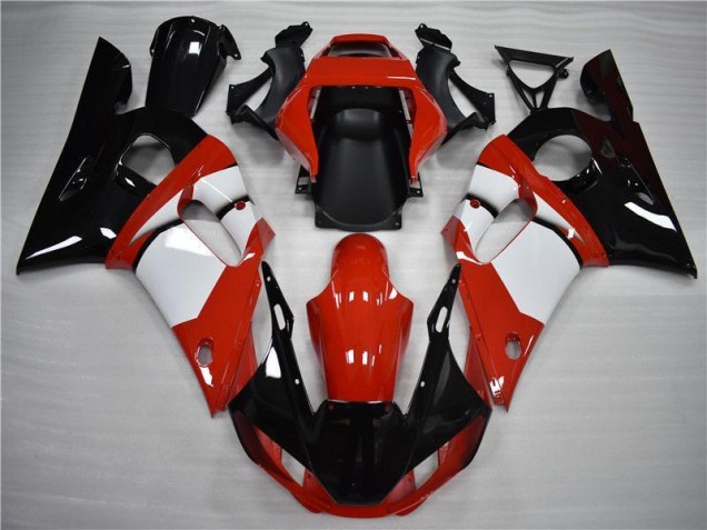 1998-2002 Black White Yamaha YZF R6 Motorbike Fairing for Sale