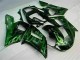 1998-2002 Green Black Yamaha YZF R6 Motor Bike Fairings for Sale