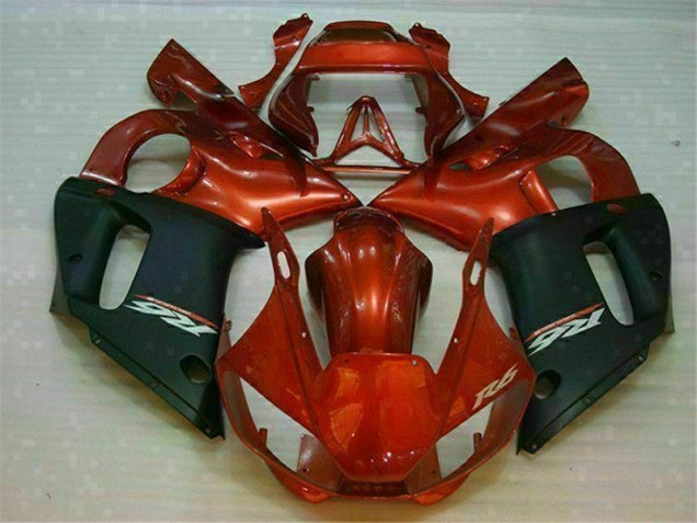 1998-2002 Black Brown Yamaha YZF R6 Motor Bike Fairings for Sale