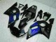 1998-2002 Blue Black Yamaha YZF R6 Bike Fairing Kit for Sale