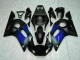 1998-2002 Blue Black Yamaha YZF R6 Bike Fairing Kit for Sale