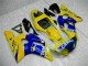 1998-2002 Yellow Blue Yamaha YZF R6 Moto Fairings for Sale