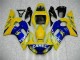 1998-2002 Yellow Blue Yamaha YZF R6 Moto Fairings for Sale