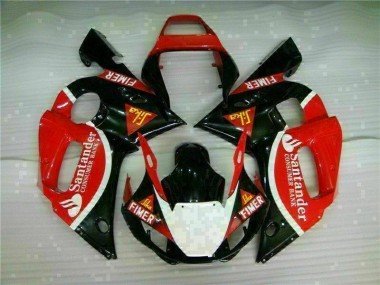 1998-2002 Red Black Yamaha YZF R6 Motorcyle Fairings for Sale