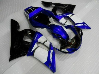 1998-2002 Blue Black Yamaha YZF R6 Motorbike Fairing for Sale