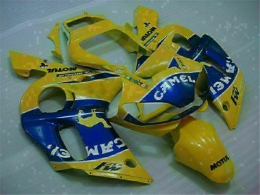 1998-2002 Yellow Yamaha YZF R6 Bike Fairing for Sale