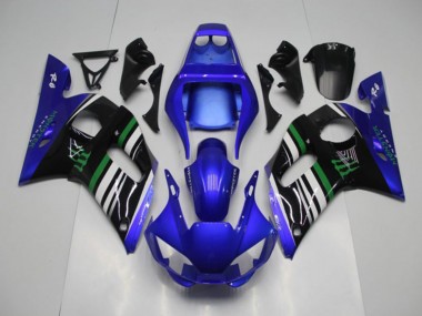 1998-2002 Blue Monster Yamaha YZF R6 Motor Bike Fairings for Sale