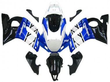 1998-2002 Blue Black Champions Yamaha YZF R6 Motor Fairings for Sale