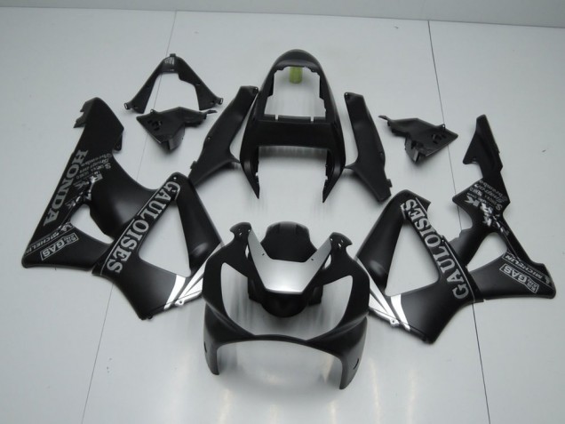 2000-2001 Matte Black Silver Honda CBR900RR 929 Motorcycle Fairing Kit for Sale