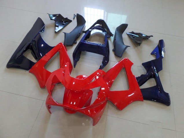 2000-2001 Red Dark Blue Honda CBR900RR 929 Bike Fairings for Sale