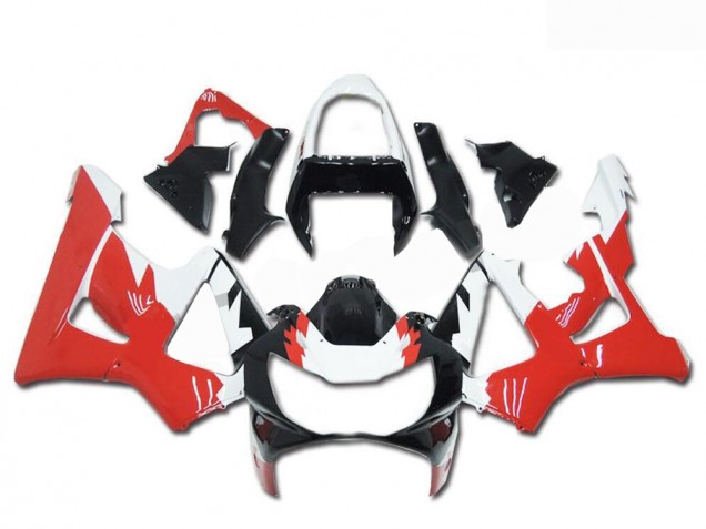 2000-2001 Black White Red Honda CBR900RR 929RR Bike Fairings for Sale