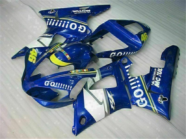 2000-2001 Blue Yamaha YZF R1 Motor Bike Fairings for Sale