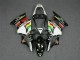 2000-2002 Black White Eurobet Kawasaki ZX6R Bike Fairing for Sale