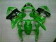 2000-2002 Green Black Kawasaki ZX6R Motor Bike Fairings for Sale