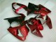 2000-2002 Red Black Kawasaki ZX6R Bike Fairing Kit for Sale