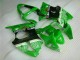 2000-2002 Green Black Kawasaki ZX6R Motorcycle Bodywork for Sale