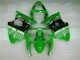 2000-2002 Green Black Kawasaki ZX6R Motorcycle Bodywork for Sale