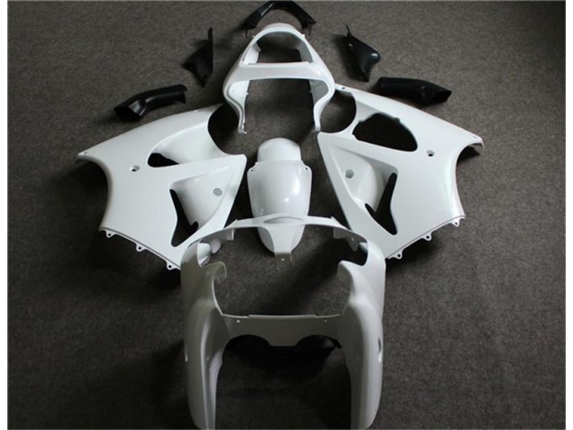 2000-2002 Unpainted Kawasaki ZX6R Replacement Motorcycle Fairings for Sale