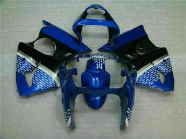 2000-2002 Blue Kawasaki ZX6R Motorcylce Fairings for Sale