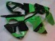 2000-2002 Green Black Kawasaki ZX6R Motorcycle Fairings for Sale