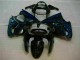 2000-2002 Black with Blue Flame Kawasaki ZX6R Motorbike Fairings for Sale