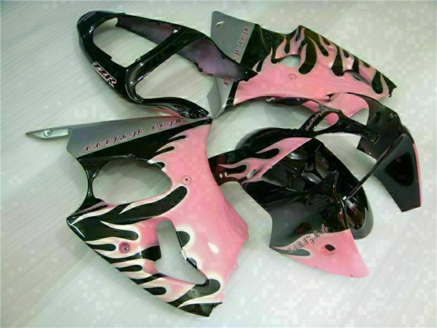 2000-2002 Pink Kawasaki ZX6R Motorcycle Fairing for Sale