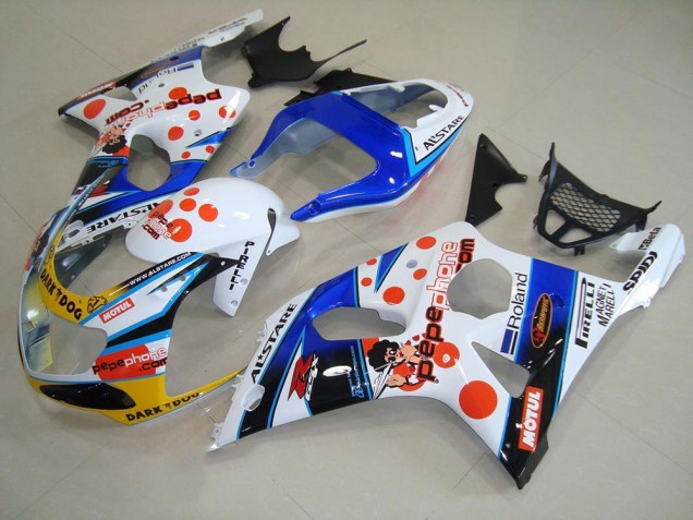 2000-2002 Pepe Phone Suzuki GSXR 1000 Motorcylce Fairings for Sale