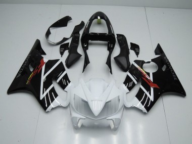 2001-2003 Black White Honda CBR600 F4i Bike Fairings for Sale