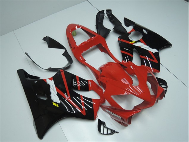 2001-2003 Red Black Honda CBR600 F4i Motorcycle Fairing Kit for Sale