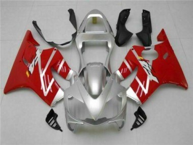 2001-2003 Silver Red Honda CBR600 F4i Bike Fairings for Sale