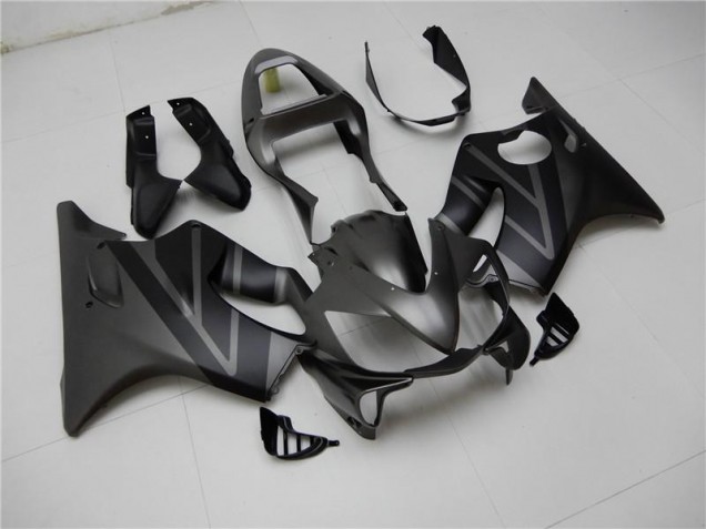 2001-2003 Matte Black Grey Honda CBR600 F4i Replacement Motorcycle Fairings for Sale