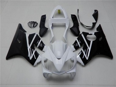 2001-2003 White Black Honda CBR600 F4i Motorcycle Bodywork for Sale