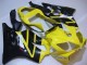 2001-2003 Yellow Black Honda CBR600 F4i Motorbike Fairing Kits for Sale