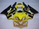 2001-2003 Yellow Black Honda CBR600 F4i Motorbike Fairing Kits for Sale