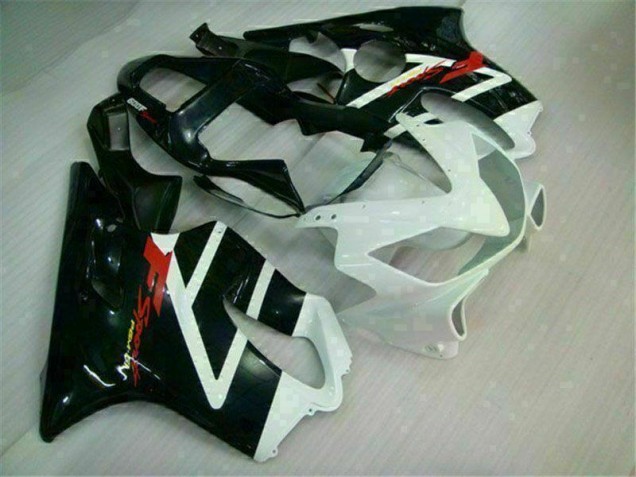 2001-2003 White Black Honda CBR600 F4i Motorcycle Fairing Kits for Sale