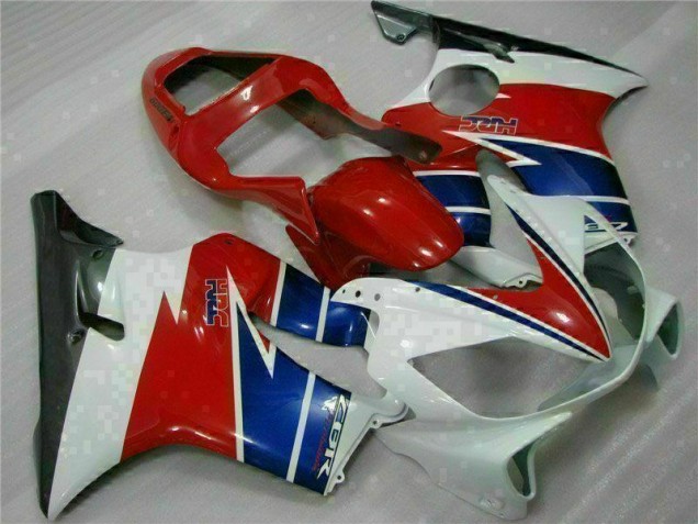 2001-2003 Red White Blue Honda CBR600 F4i Replacement Motorcycle Fairings for Sale